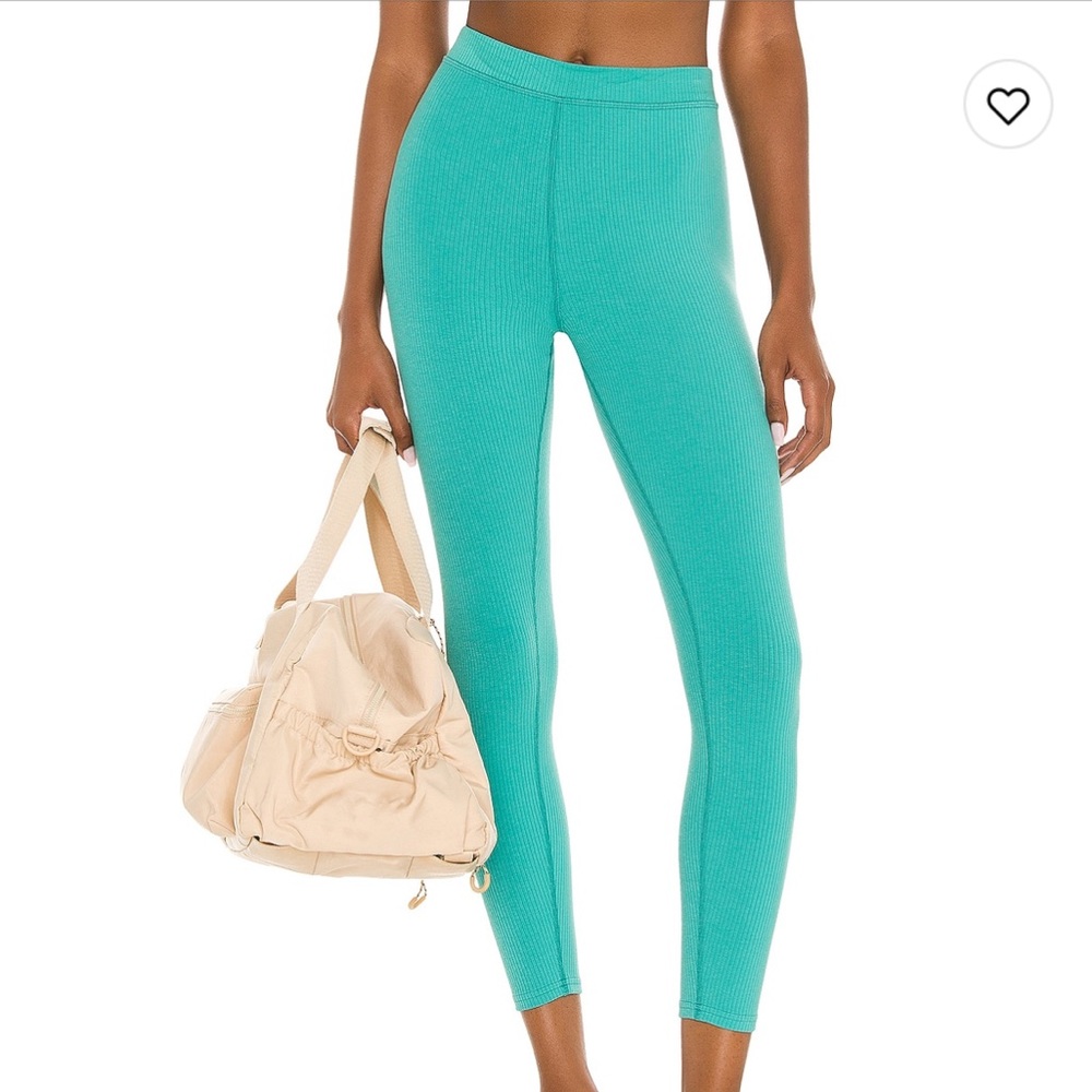 ALO Yoga Turquoise Leggings